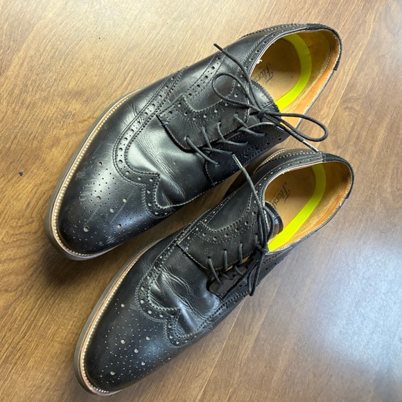 Florsheim WINGTIP Mens 12M Black 11937-001 Leather Comfort Dress Shoes main image 7